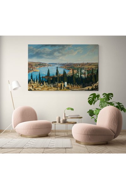 StellaStore Istanbul Manzara Kanvas Tablo