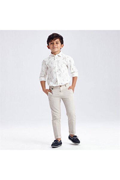 MAYORAL Boy's Linen Trousers 3565