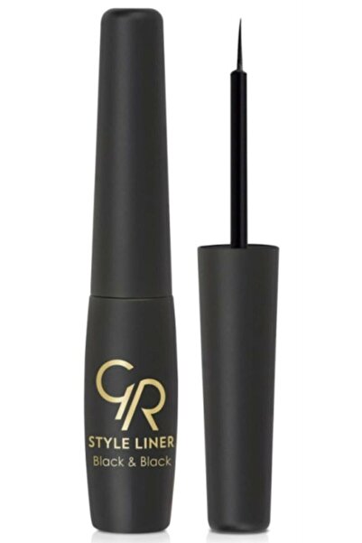 Golden Rose Metalik Siyah Eyeliner  Style Liner No14 8691190170141