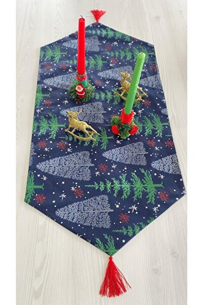 White Alamode Anul Nou Special Blue Green Runner