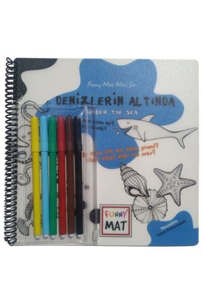 Akademi Çocuk Funny Mat Mini Set Denizlerin Altında
