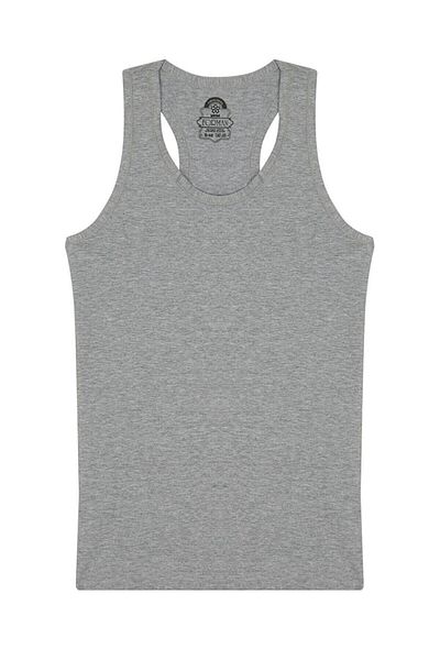 Yıldız Çamaşır Yıldız 377 Formen Gray Lycra Rambo Undershirt