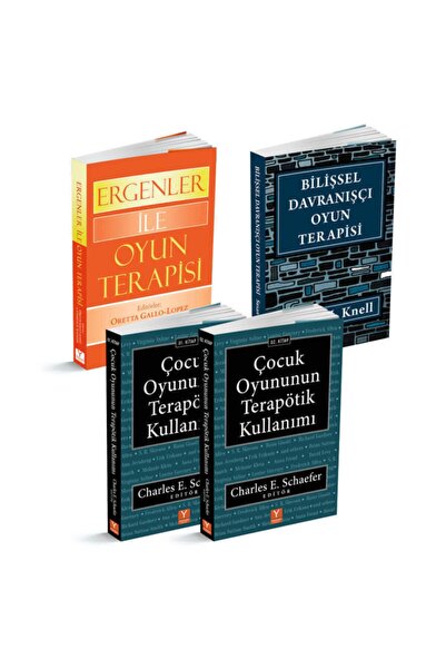 Schaefer Oyun Terapi Kitapları Seti 4 Kitap ve Kitap Söyleşi Programları