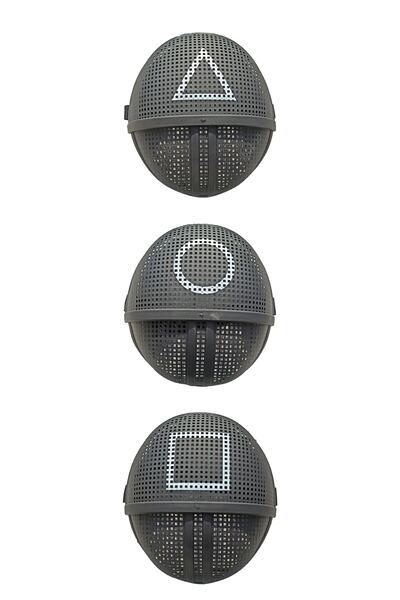 PopŞeker Squid Game 3'lü Maske Seti Squid Game Oyun Maskesi