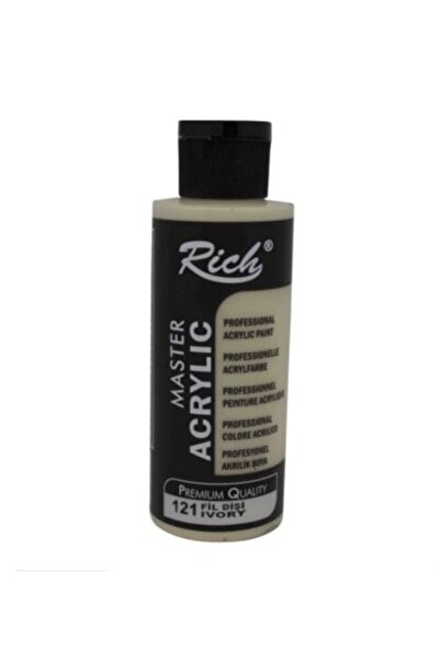 Rich Master Acrylic Akrilik Boya 121 Fildişi 120 Cc