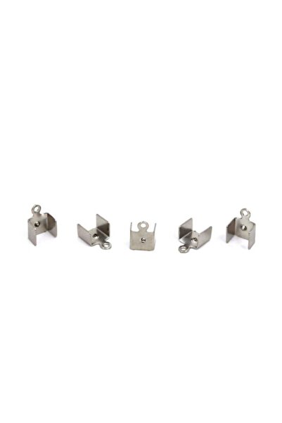yfhobi 20 Adet - 11x8 Mm Nikel Kaplama, Bağlantı Sıkıştırma, Ip Bağlantı Aparatı, Deri Kapama #219n