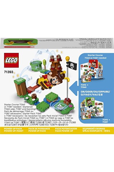 LEGO ® Super Mario™ Arılı Mario Kostümü 71393 - Yaratıcı Çocuklar Için Koleksiyonluk oyuncak Yapım Se