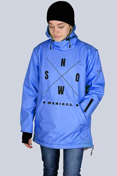 Tıklaalbeni Snow Maniacs Kar Montu, Özel Tasarım Mavi Snowboard Montu