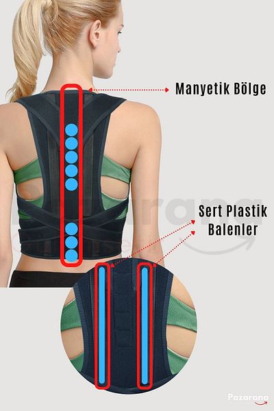 Ankaflex Συσκευή διόρθωσης στάσης σπονδυλικής στήλης - Για την πρόληψη της καμπούρας με όρθια στάση, υποστήριξη οσφυϊκού και πόνου στην πλάτη