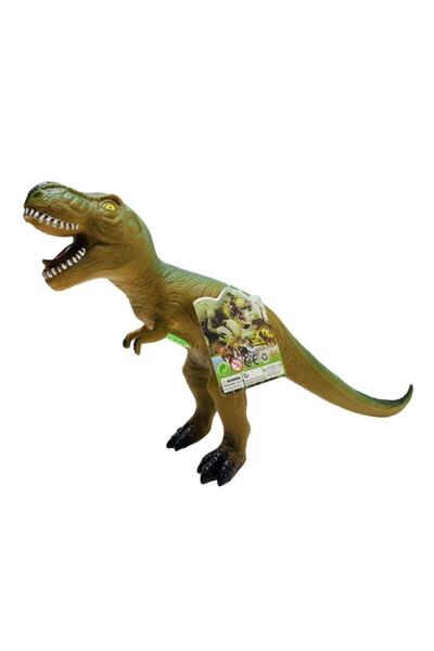 u-toys Dinazor T-rex Işıklı Sesli Yumuşak Soft Touch 49 Cm Oyuncak