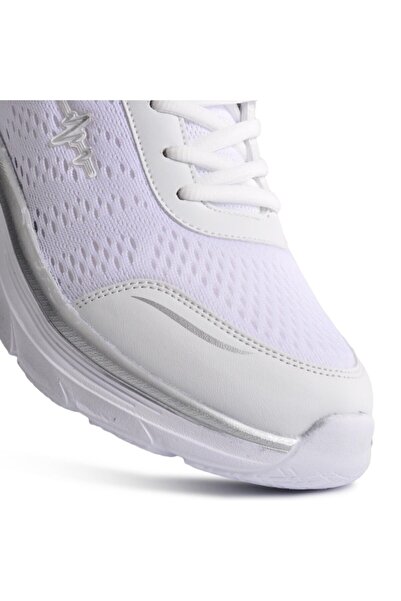 Best Of Bst-090 Білі жіночі кросівки з сіткою та товстою підошвою