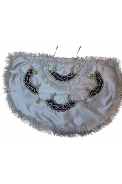 Genel Markalar Denbu Tekstil Sünnet Kıyafeti Tek Sünnet Pelerini Lacivert Aplik