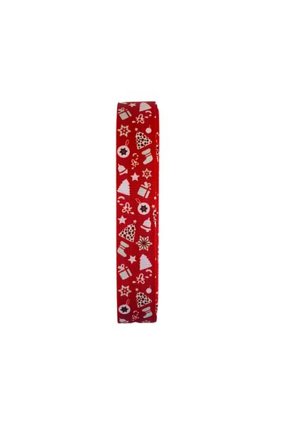 Yumuşakkeçe Christmas Ribbon Grosgrain 10 Meters