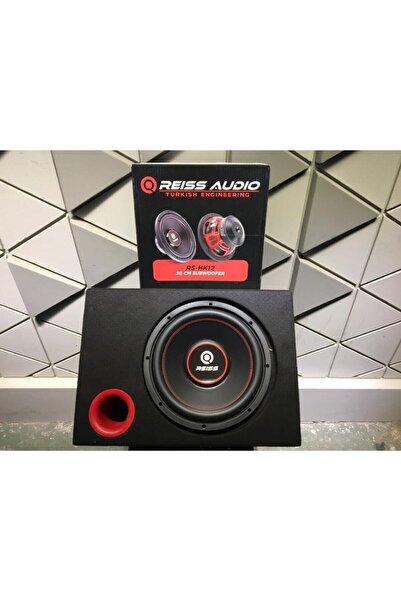 REISS AUDIO Rs-hk12 30 Cm Kabinli Subwoofer Bas 1000 Watt Maximum Power 450 W...