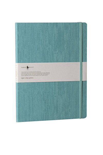 Fabio Ricci Lepidus 19x25cm Noktalı Turkuaz Defter