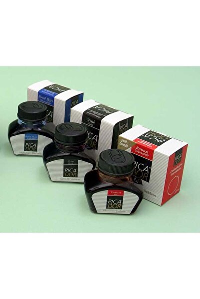 Picador Pıcador Dolmakalem Mürekkebi 35 Cc. Kırmızı..