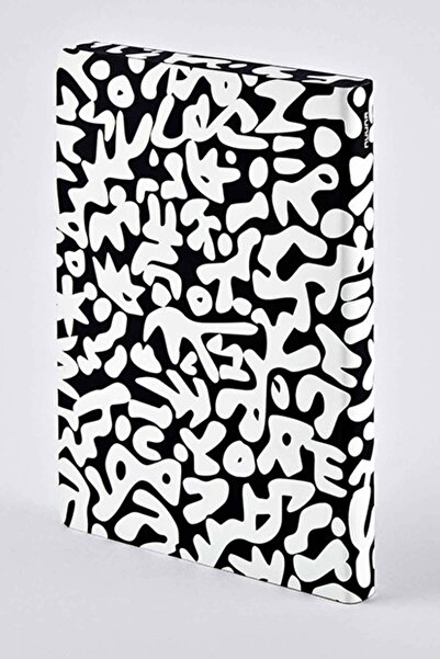 NUUNA Gray Dotted Notebook Da Da (A5 Premium Paper - 256 Pages)