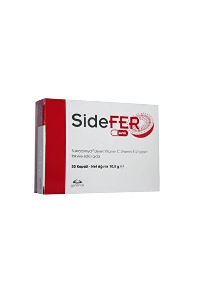 Generica Sidefer Vitamin C and Vitamin B12 30 Capsules