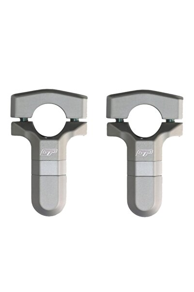 GP KOMPOZİT Universal Kademeli Gidon Yükseltme Gri 28 mm