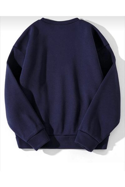 ALİKA Hanorac oversize Brooklyn1898 albastru bleumarin pentru femei