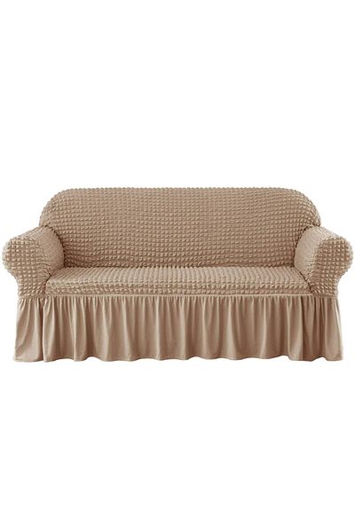 HaNemCe 3-Piece Wrinkled Seat, Sofa, Sofa Cover, Seat Cover (3 PERSON) 1 piece