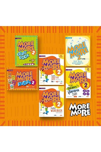 Kurmay Yayınları More And More 2.class Set of 6 2022