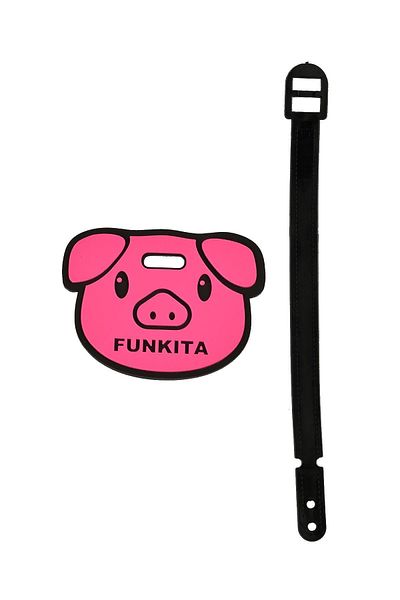 FUNKİTA Pig Babe Bag Accessory with Name Tag