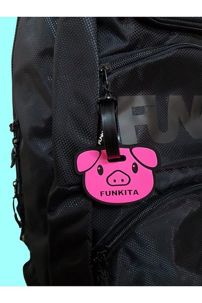 FUNKİTA Pig Babe Bag Accessory with Name Tag