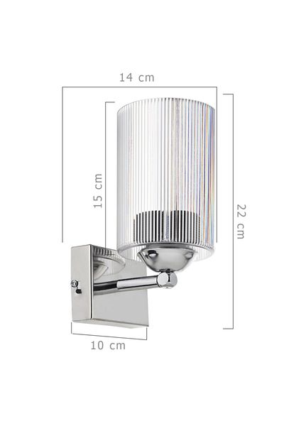 manogrup avize aydınlatma Tile Single Sconce