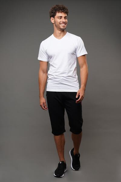 GABRİA Sport Wear Printed Capri