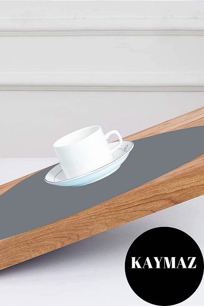 NT Handmade 12 τμχ Γκρι στρογγυλό δερμάτινο πλάκα σερβιρίσματος Αμερικάνικο Αντιολισθητικό Αντιολισθητικό Πλένεται