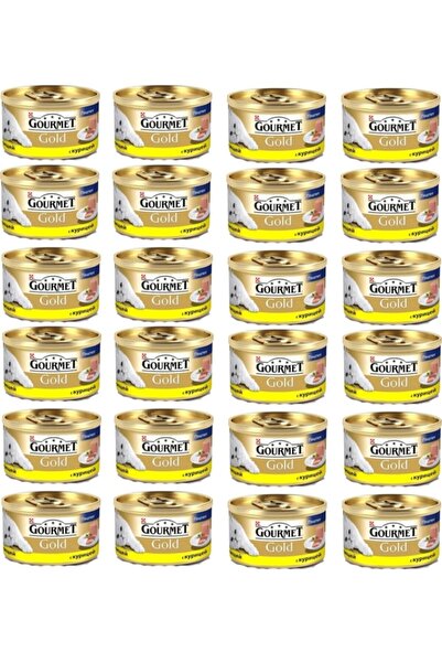 Gourmet Gold Çifte Lezzet Çiğer Ve Tavşan Etli Kedi Konservesi 85 gr X 24 Adet*