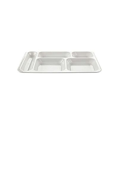 Köseoğlu Thermoset Unbreakable 10-Piece Table Dish Plate 5 Compartments