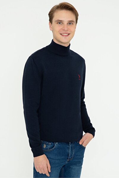 U.S. Polo Assn. Ανδρικό πουλόβερ Navy Blue