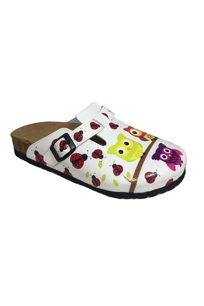 Hipokrat Women's Orthopedic Cork Sole Slippers