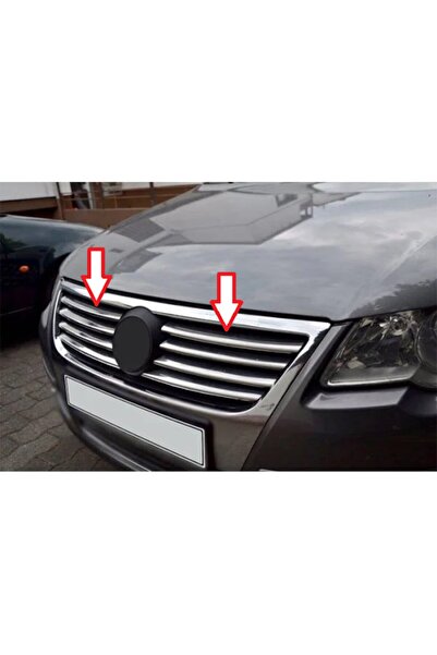 Genel Markalar Vw Passat B6 Ön Panjur 8 Parça Krom 2005-2012