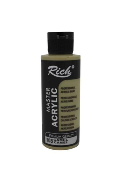 Rich Master Acrylic Akrilik Boya 108 Camel 120 Cc