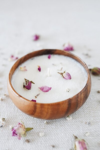 Gülbenatural Akasya Ağacı Kase - Shea Butter Mumlu