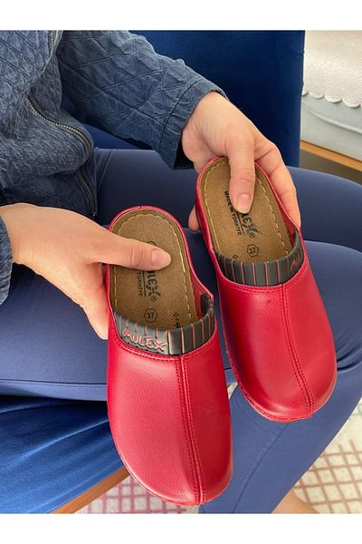 MULEX Closed Women's Slippers Padding Sole Orthopedic Sole