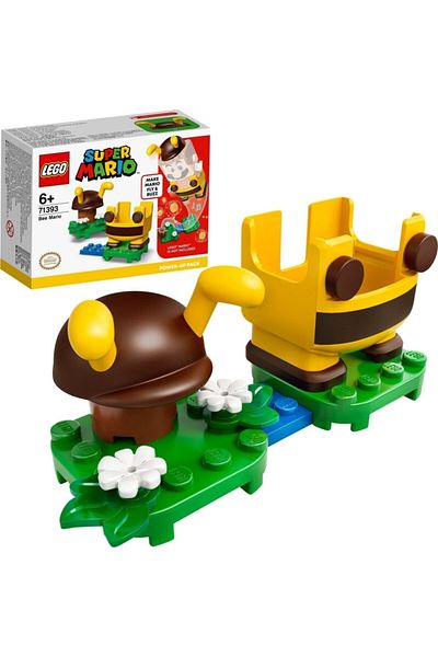 LEGO ®   سوبر ماريو ™   زي ماريو مع النحلة 71393 - لعبة إبداعية قابلة للتجميع للأطفال