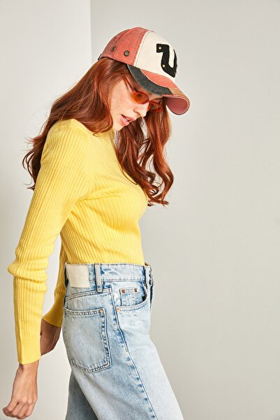 Y-London Sweater - Yellow - Slim