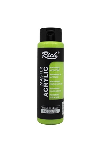 Rich Master Acrylic Akrilik Boya 200 Fıstık Yeşili 500 Cc