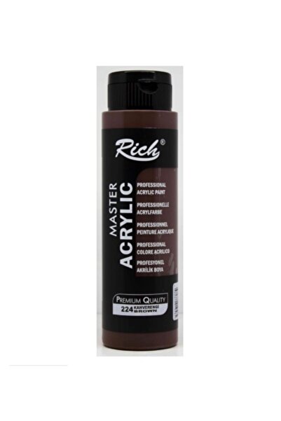 Rich Master Acrylic Akrilik Boya 224 Kahverengi 500 Cc