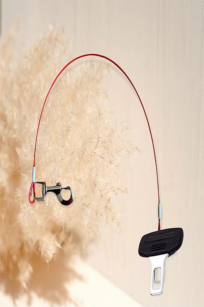 LİDERSAN ÇELİK Belt Buckle Vehicle Dog Tether Buckle Vehicle Opener Metall