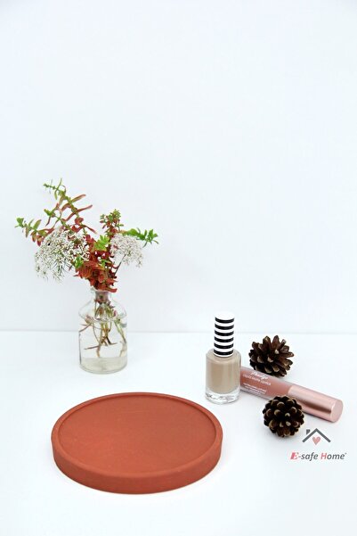 Esafe Home Terracotta Concrete Presentation Tray