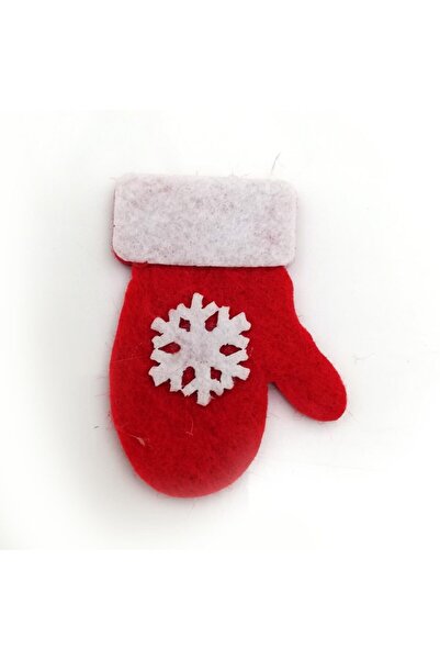 Lora Davet Новорічні прикраси Фетрові рукавички (6 ШТ.) Червоні - 16228