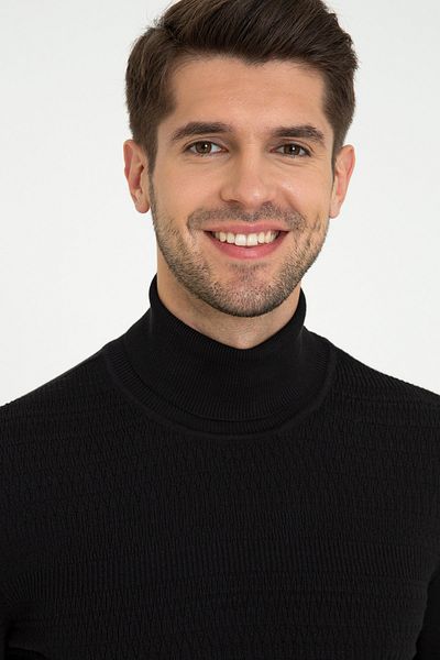 Pierre Cardin Black Men's Sweater G021SZ0TK.000.1388104
