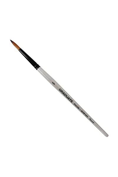 Daler Rowney Graduate Yuvarlak Uçlu Kısa Saplı Sentetik Fırça No:6