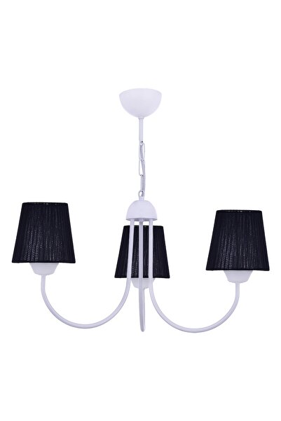 polataydinlatma Oregon 3 Lü Beyaz Avize (syh Şapkalı)