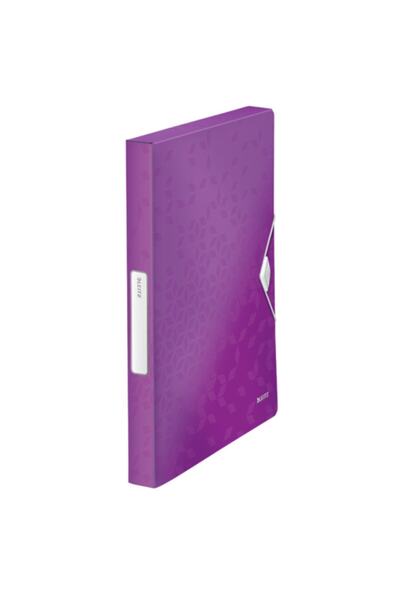 Leitz 4629 Active Wow Kalın Lastikli Dosya Metalik Mor